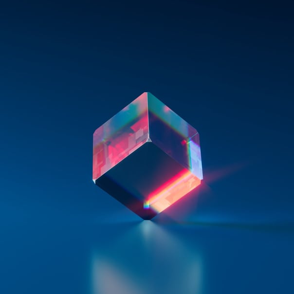 crystal cube